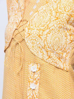 a-line printed kurta - 15647840 - Standard Image - 5