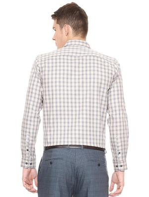 beige cotton formal shirt - 15648407 - Standard Image - 2