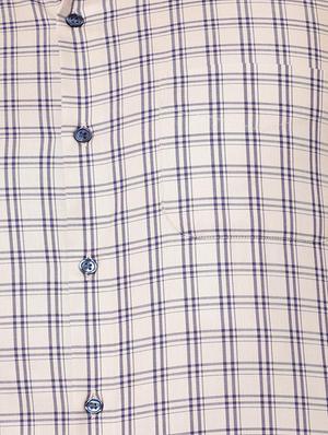 beige cotton formal shirt - 15648407 - Standard Image - 4