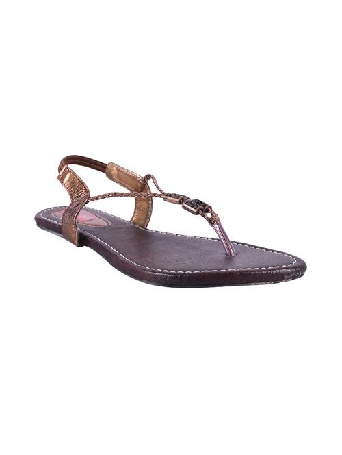 gold open toe sandal - 15649661 - Very Small Image - 1