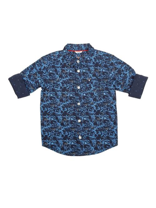blue cotton shirt - 15650003 - Standard Image - 1