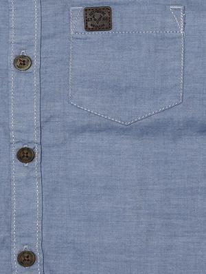blue cotton shirt - 15650025 - Standard Image - 3