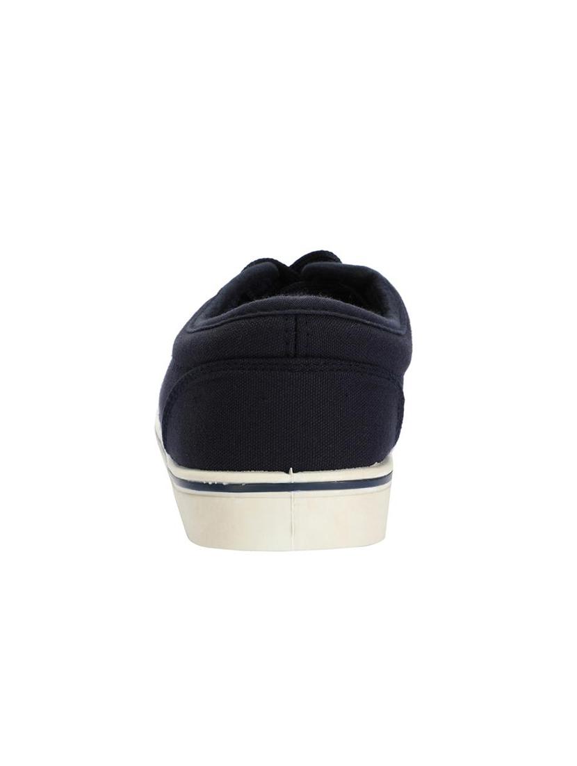 black canvas lace up sneakers - 15650075 - Zoom Image - 3