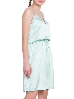drawstring waist blouson dress - 15650362 - Standard Image - 2