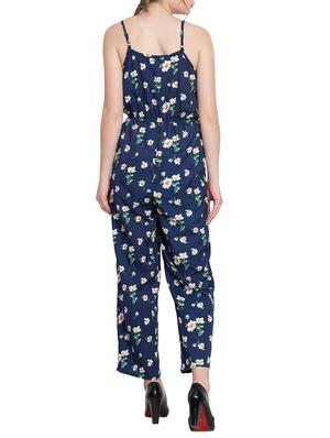 elasticated waist floral jumpsuit - 15650370 - Standard Image - 3