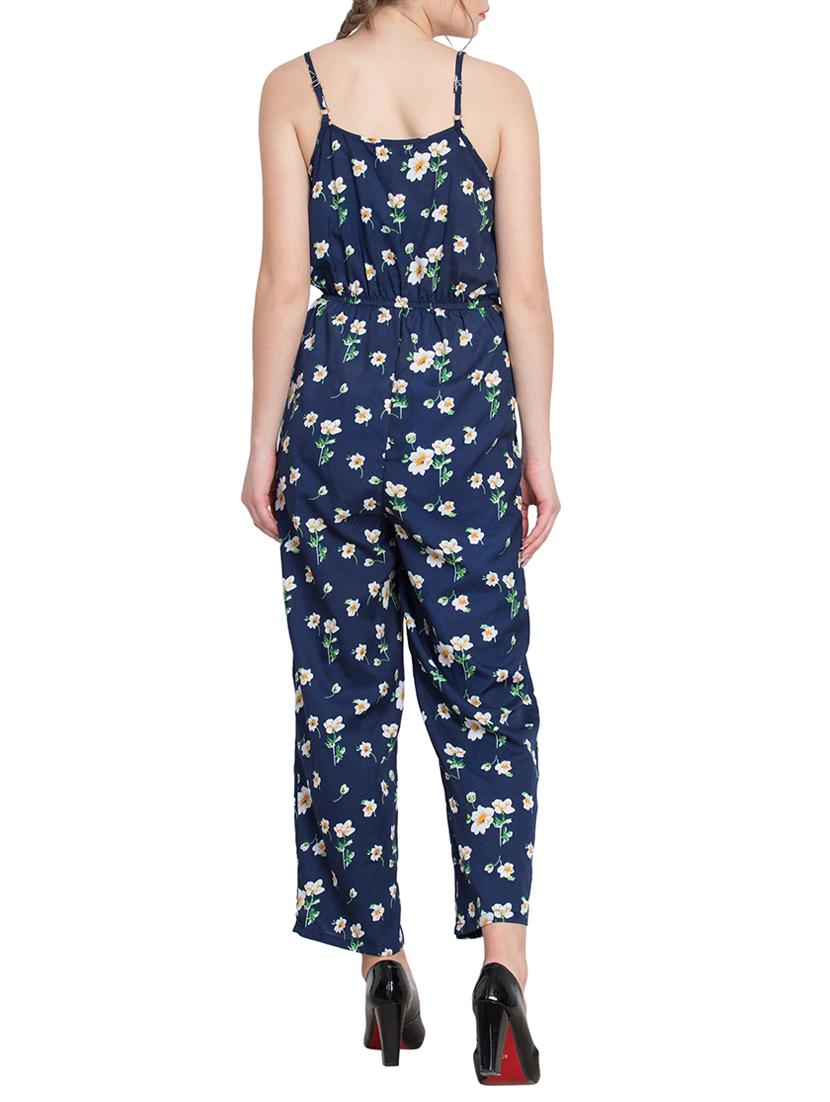 elasticated waist floral jumpsuit - 15650370 - Zoom Image - 3