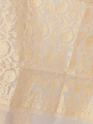 zari n resham weaving banarasi dupatta - 15652562 - Standard Image - 3