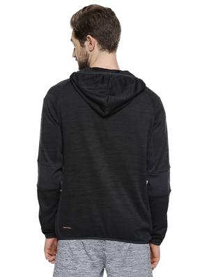 black polyester sweatshirt - 15652753 - Standard Image - 3