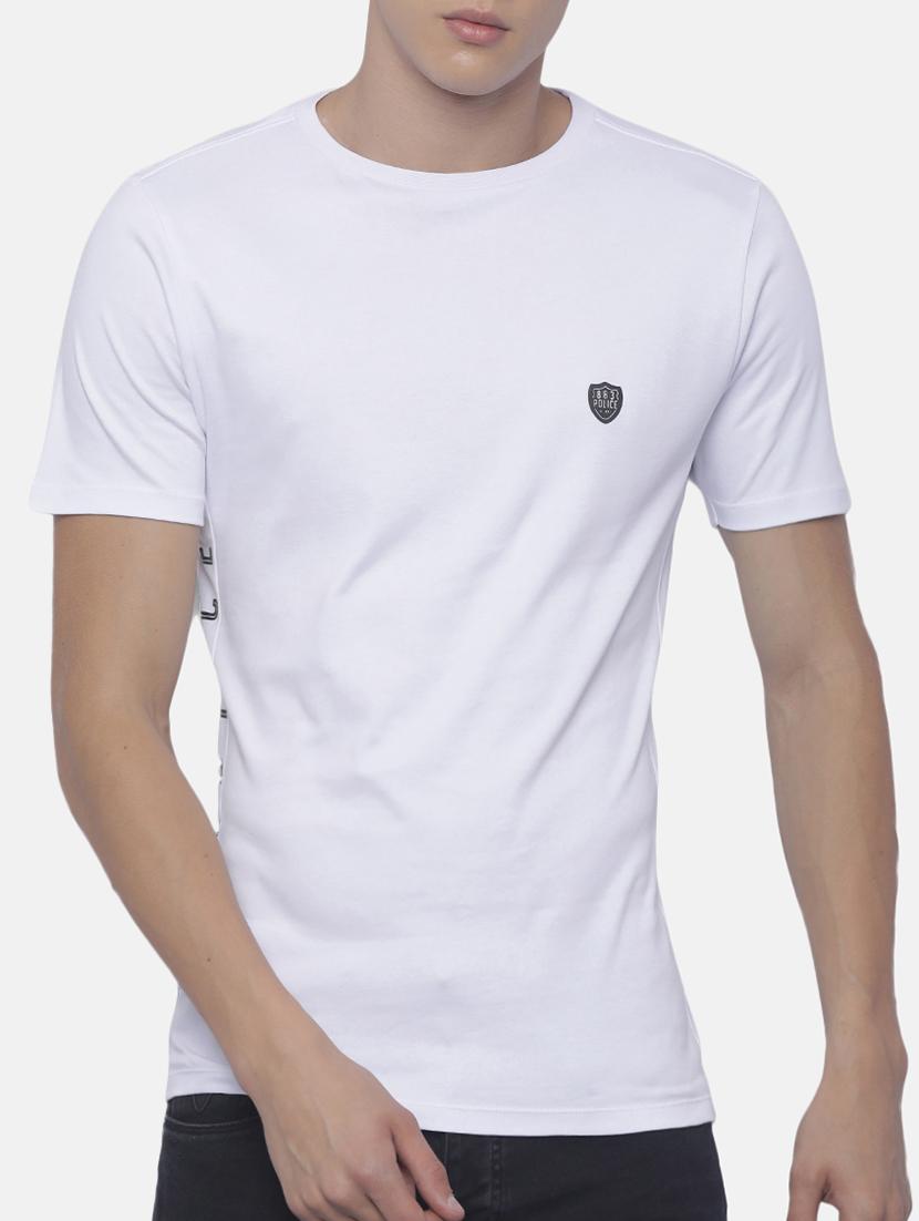 white cotton t-shirt - 15652806 - Zoom Image - 1
