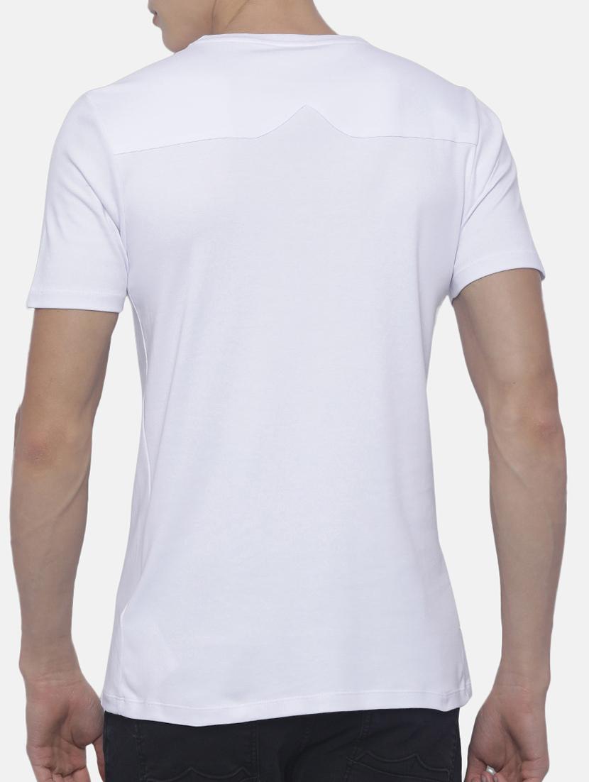 white cotton t-shirt - 15652806 - Zoom Image - 3
