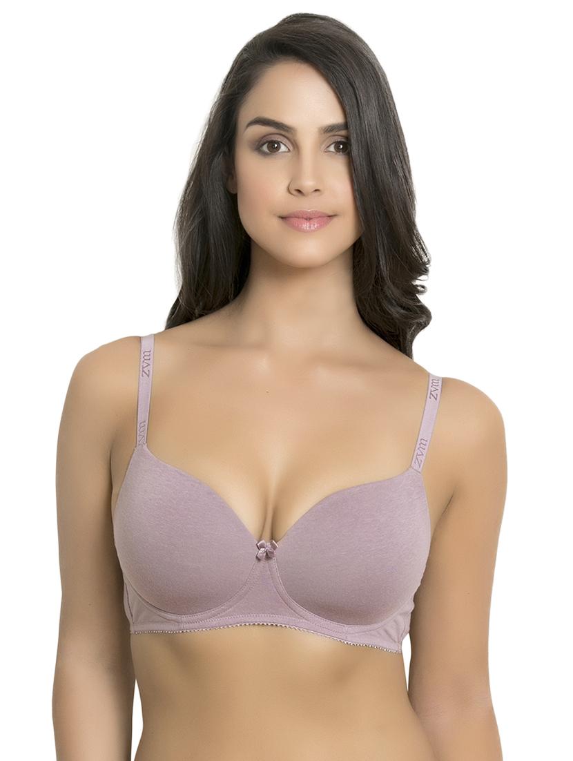 bow patch t-shirt bra - 15652849 - Zoom Image - 1