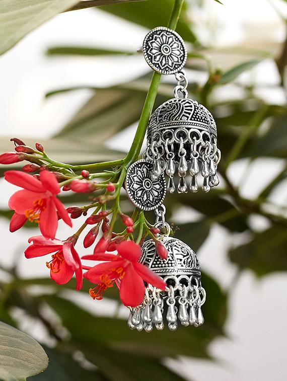 silver metal jewellery - 15653229 - Zoom Image - 1