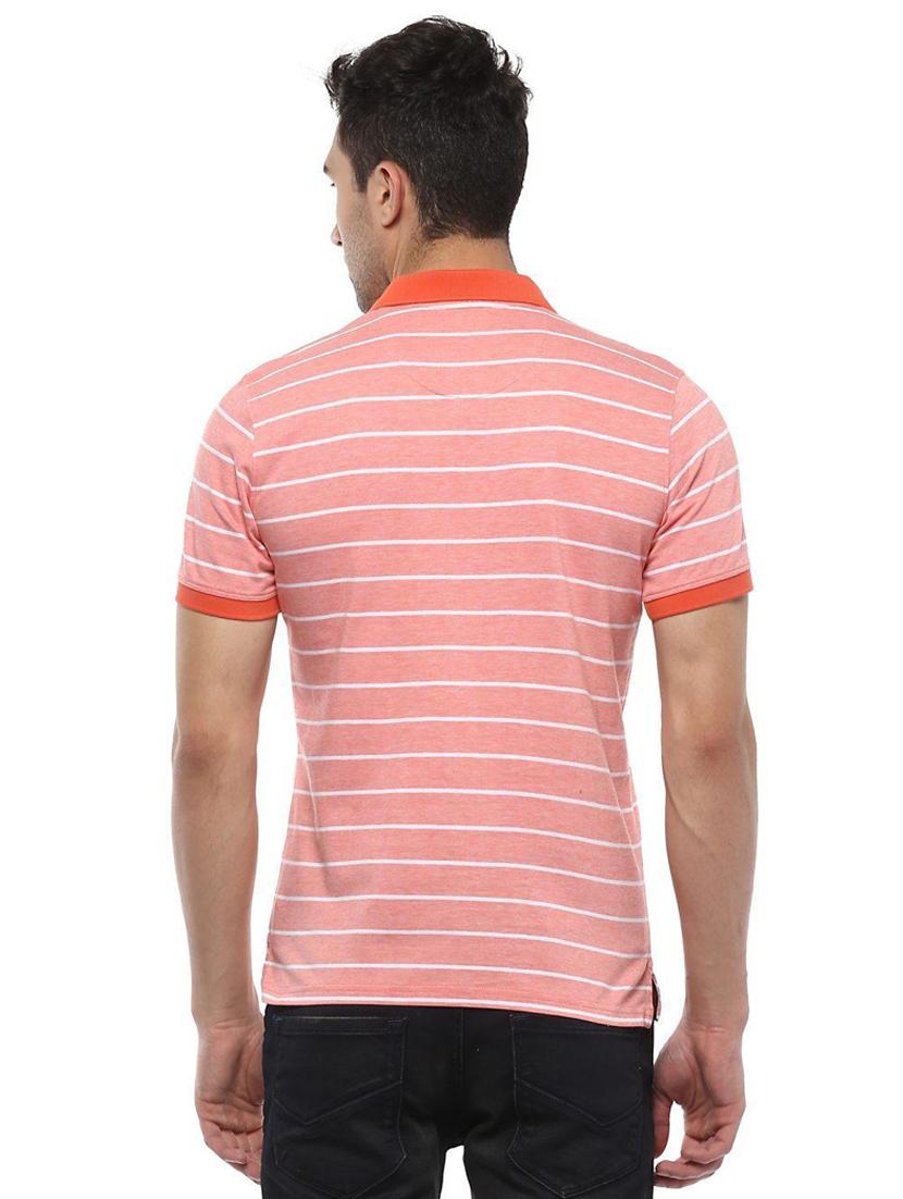 orange cotton pocket t-shirt - 15653960 - Zoom Image - 2