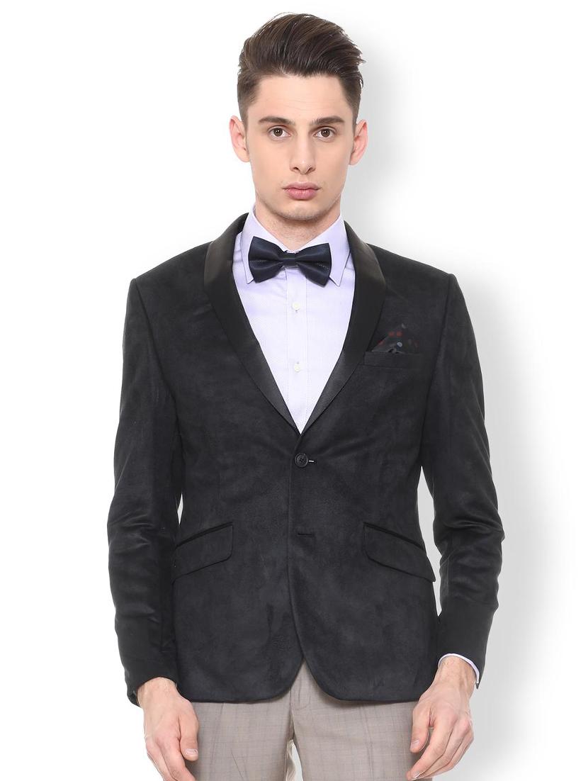 black polyester single breasted tuxedo - 15654081 - Zoom Image - 1
