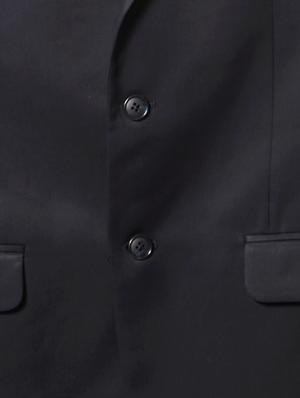 navy blue polyester blend single suit - 15654117 - Standard Image - 4