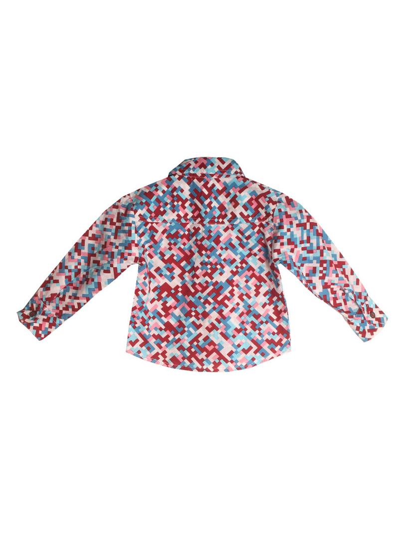 multi colored silk blend shirt - 15658601 - Zoom Image - 2
