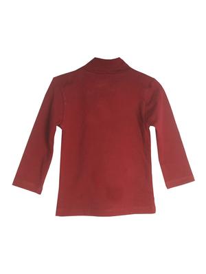 red cotton top - 15659483 - Standard Image - 2