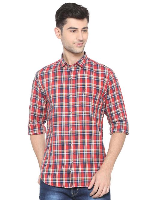 multicolor cotton casual shirt - 15669340 - Very Small Image - 1