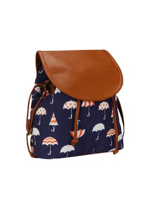 blue leatherette (pu) regular sling bag - 15670991 - Standard Image - 4