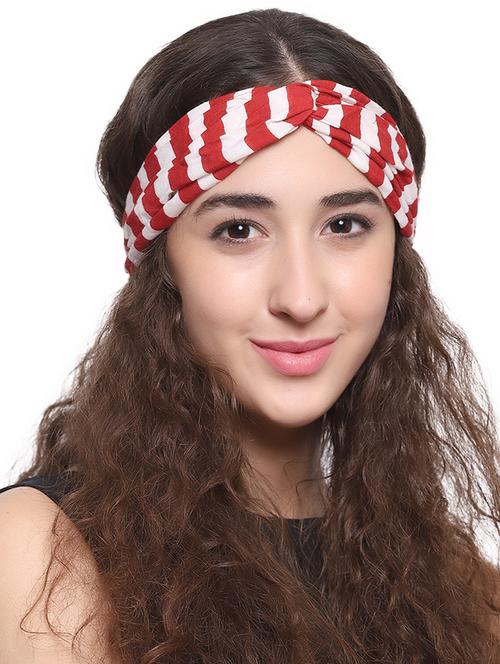 svaz printed wide headwrap elastic hairband daily wear hair accessories for women and girls - 15672090 - Very Small Image - 1
