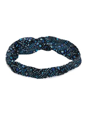 svaz printed wide headwrap elastic hairband daily wear hair accessories for women and girls - 15672093 - Standard Image - 3