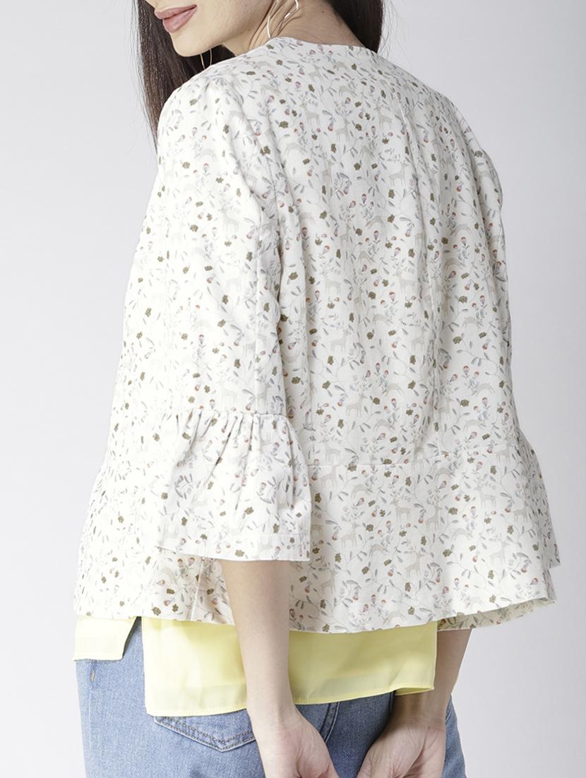 bell sleeved summer jacket - 15672360 - Zoom Image - 2