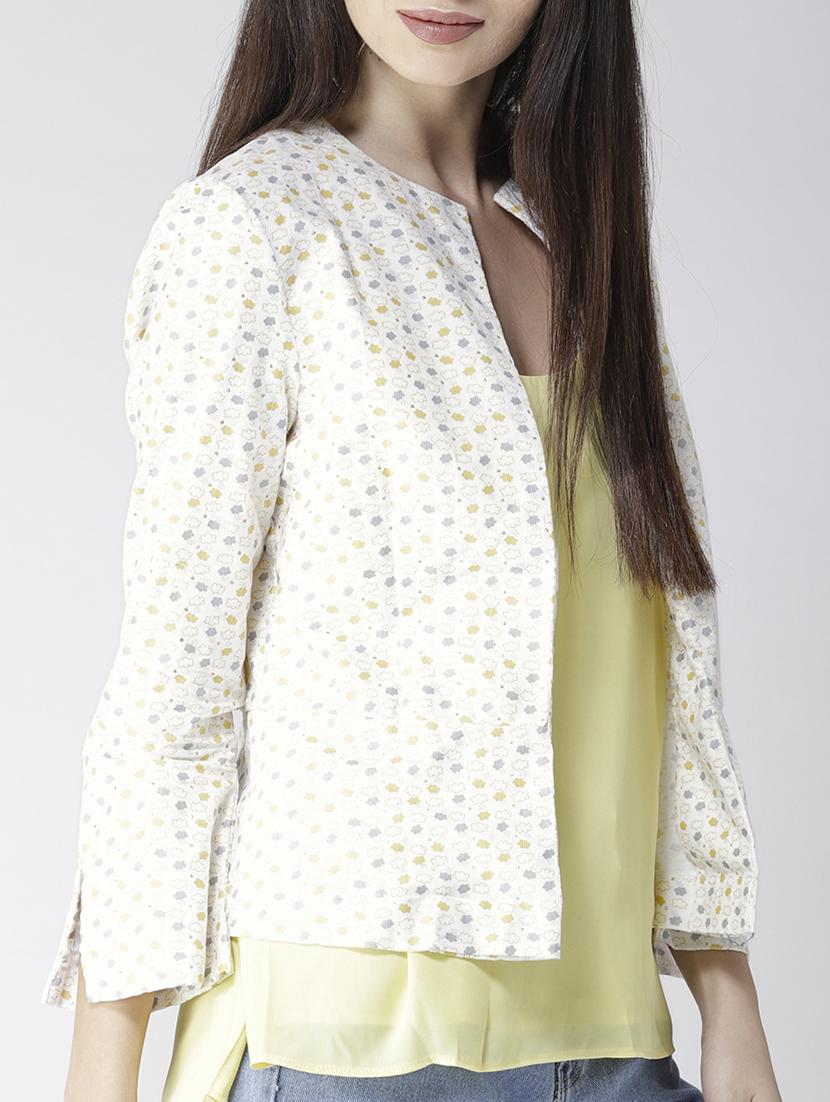 quirky print slit sleeved summer jacket - 15672361 - Zoom Image - 2