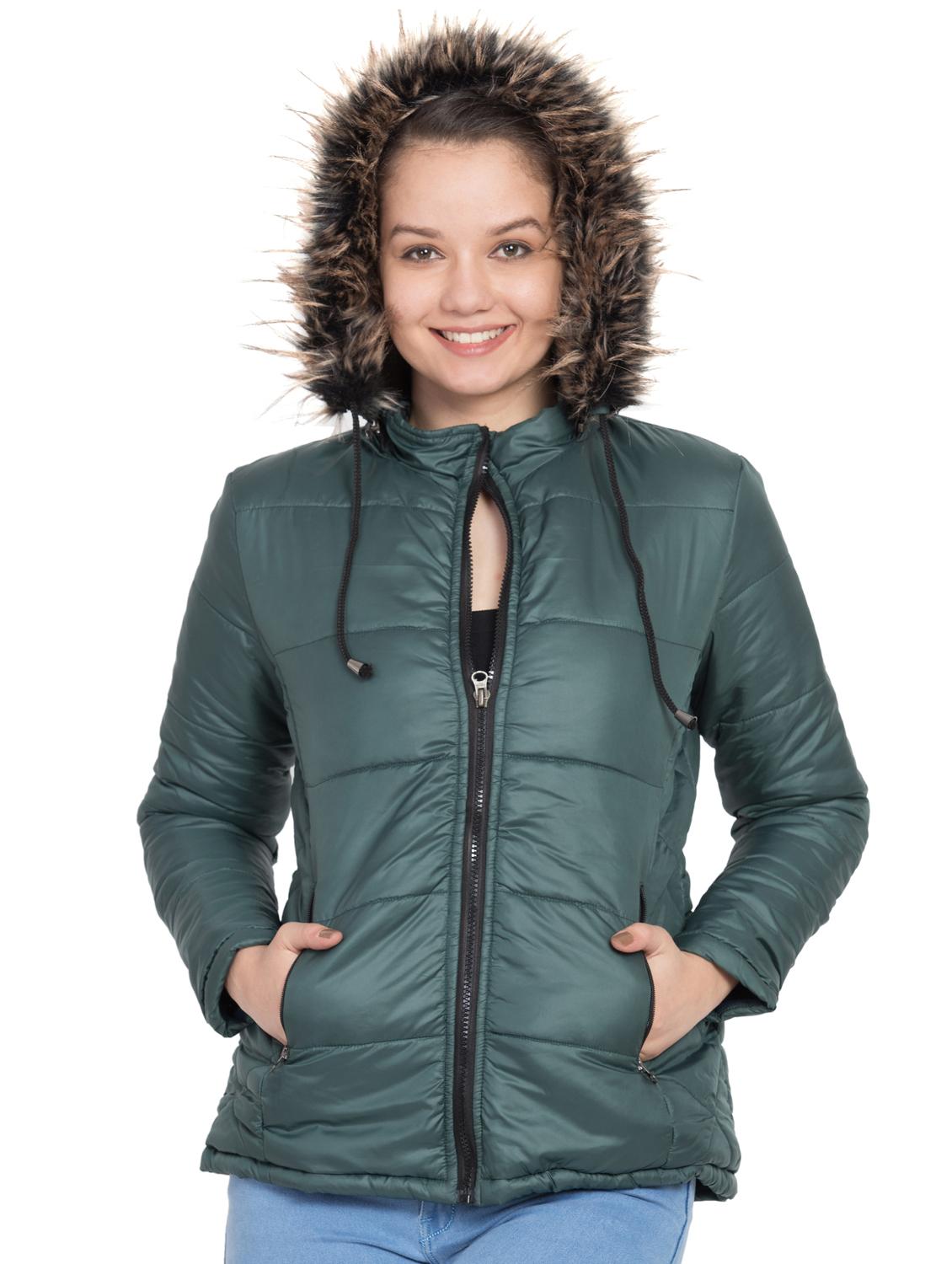 long sleeved padded jacket - 15673964 - Zoom Image - 4