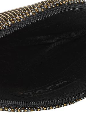 black polyester box clutch - 15674035 - Standard Image - 3