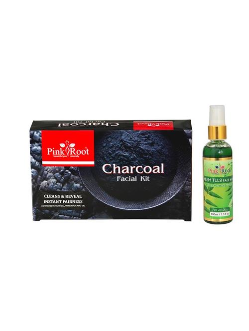 pink root neem face wash and charcoal kit - 15674276 - Standard Image - 1