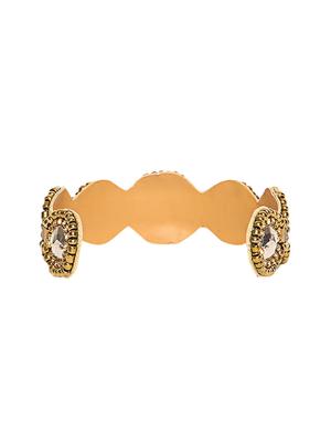 beige satin beaded bracelet - 15674961 - Standard Image - 2