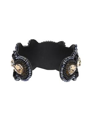 black satin beaded bracelet - 15674962 - Standard Image - 2