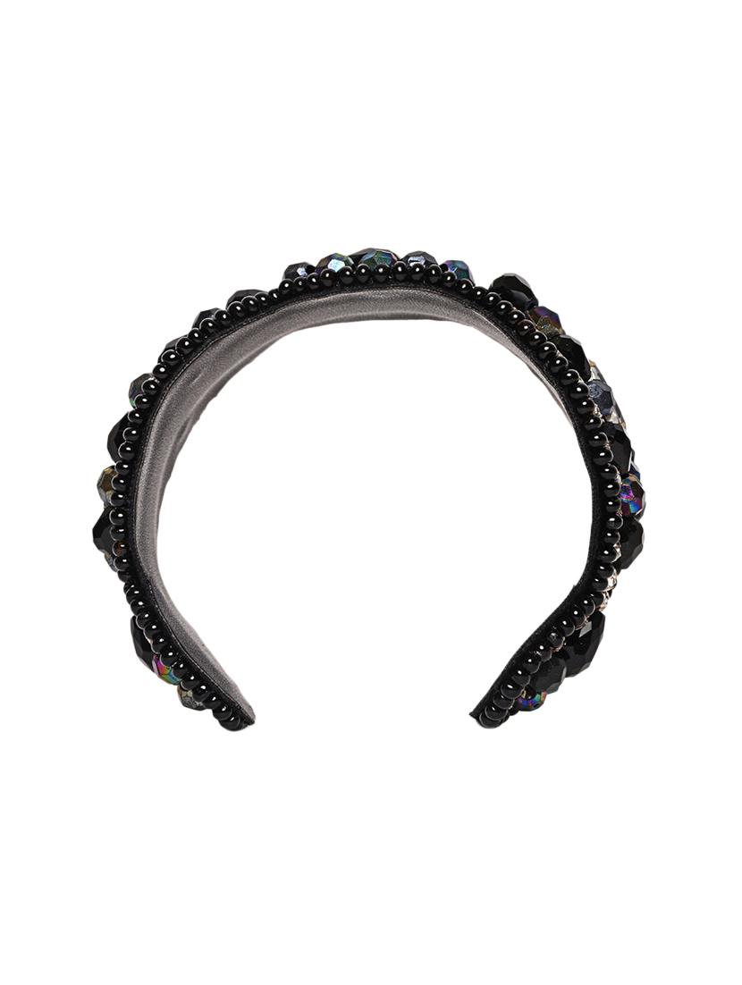 black satin beaded bracelet - 15674965 - Zoom Image - 3