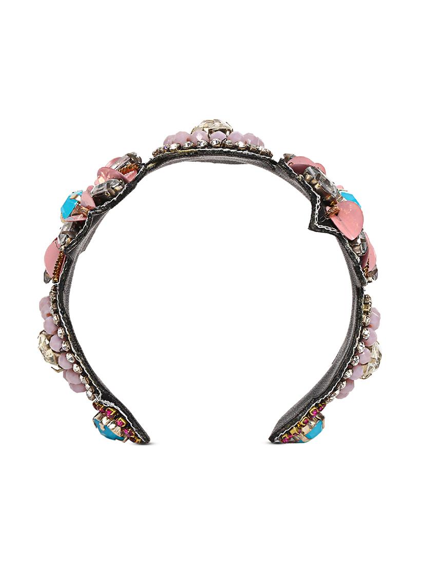 pink satin beaded bracelet - 15674970 - Zoom Image - 3