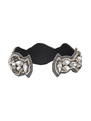 black satin beaded bracelet - 15674971 - Standard Image - 2