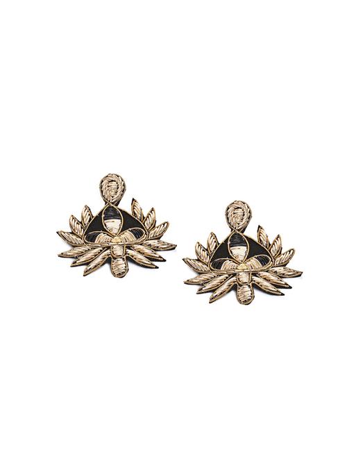 gold drop earrings - 15674975 - Standard Image - 1