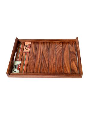 unravel india sheesham wood trays(set of 2) - 15677728 - Standard Image - 3