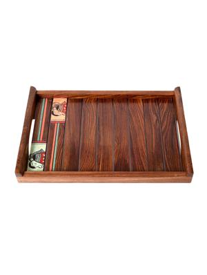 unravel india sheesham wood trays(set of 2) - 15677728 - Standard Image - 4