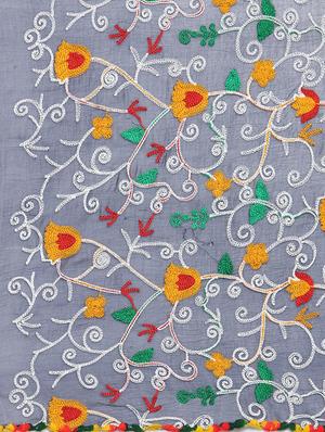 phulkari embroidred dupatta - 15678387 - Standard Image - 4