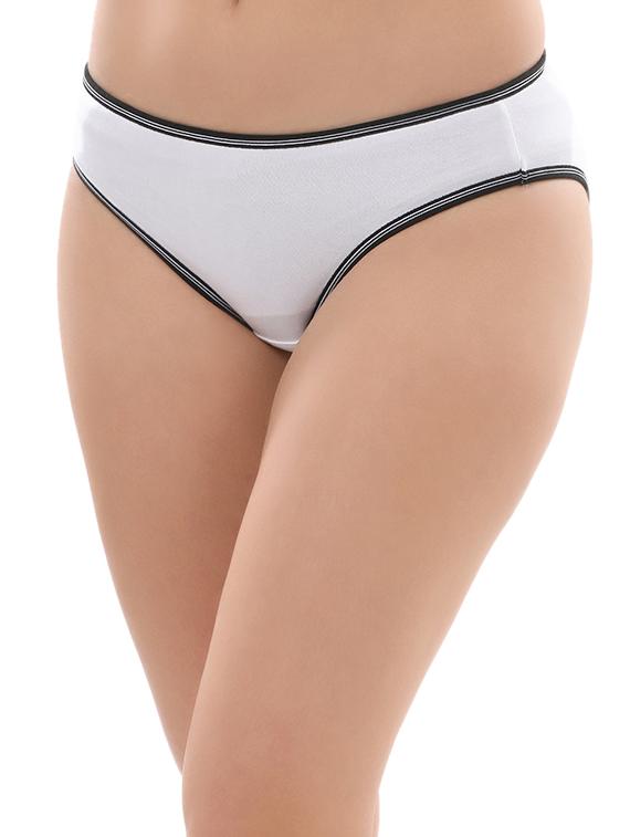 contrasting striped bikini panty - 15679205 - Zoom Image - 2