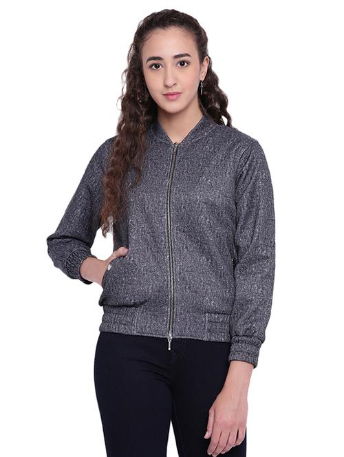 elasticated waist bomber jacket - 15679682 - Standard Image - 1