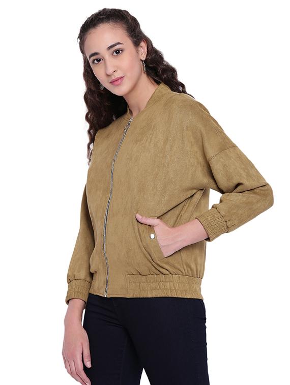 drop sleeved bomber jacket - 15679684 - Zoom Image - 2