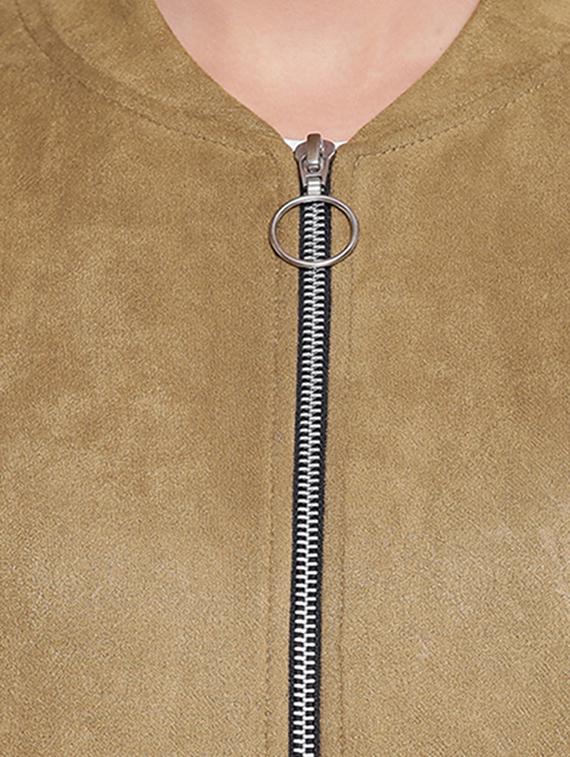 drop sleeved bomber jacket - 15679684 - Zoom Image - 4