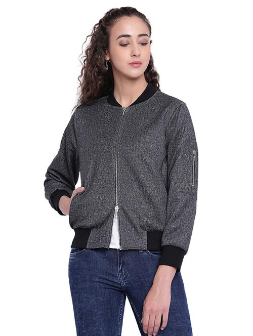 elasticated waist bomber jacket - 15679687 - Standard Image - 1