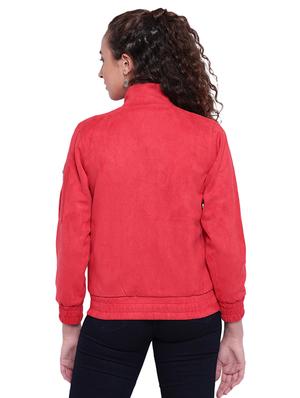 zip detail mock neck bomber jacket - 15679690 - Standard Image - 3