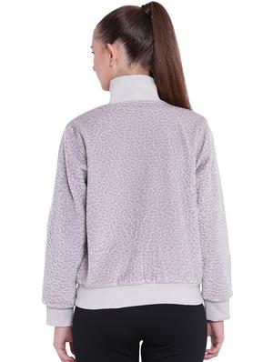 textured mock neck bomber jacket - 15679694 - Standard Image - 3