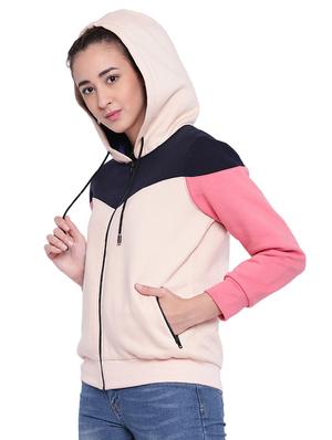 color block hooded jacket - 15679703 - Standard Image - 2
