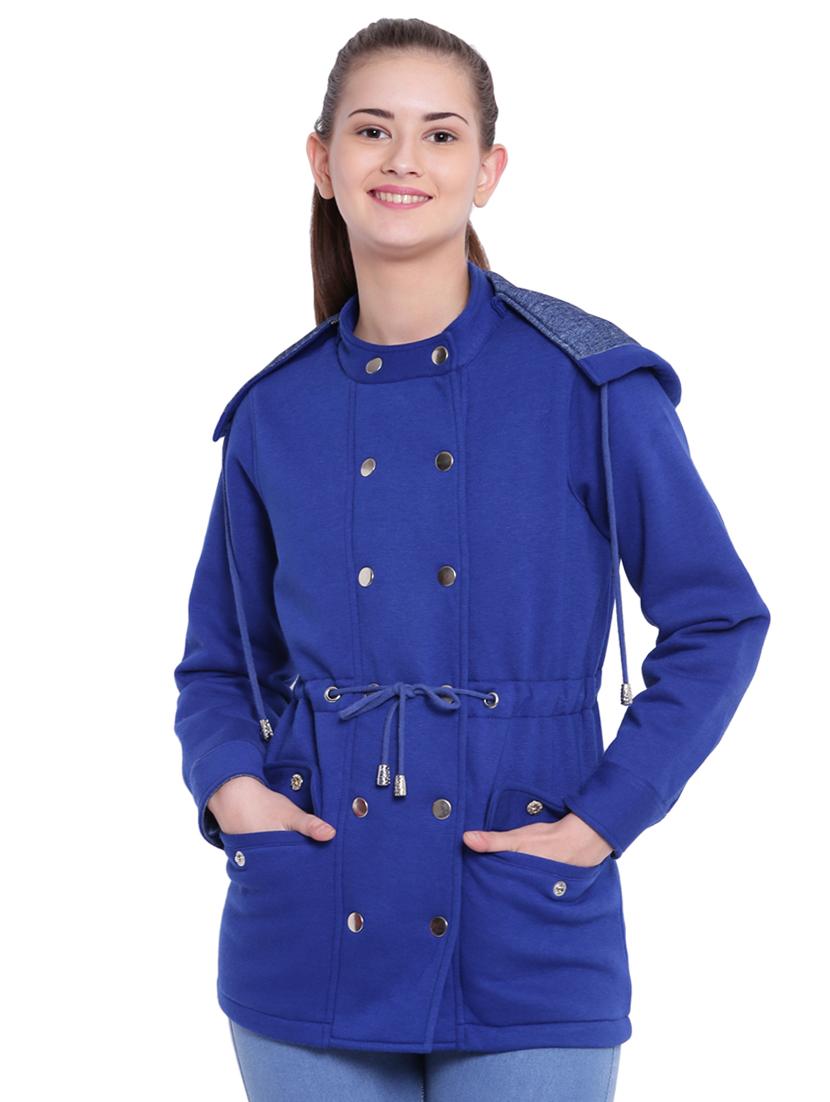 Drawstring waist hooded parka jacket - 15679709 - Zoom Image - 1