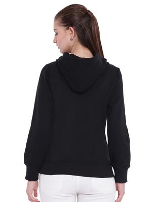 mesh sequin detail hooded sweatshirt - 15679722 - Standard Image - 3