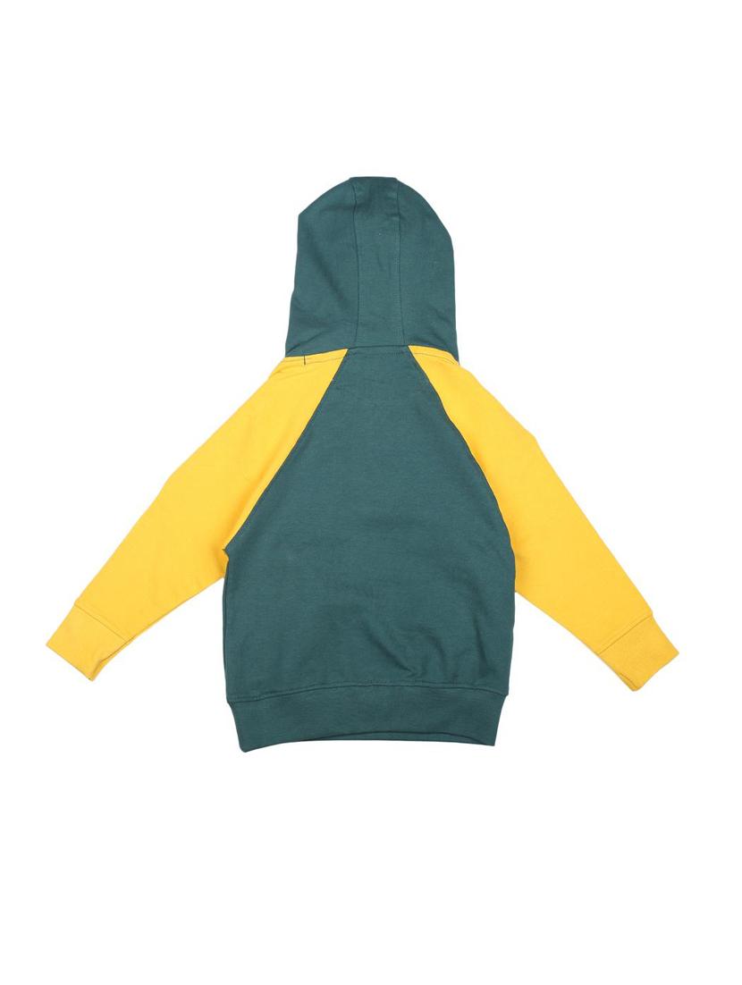 green cotton sweatshirt - 15680959 - Zoom Image - 2